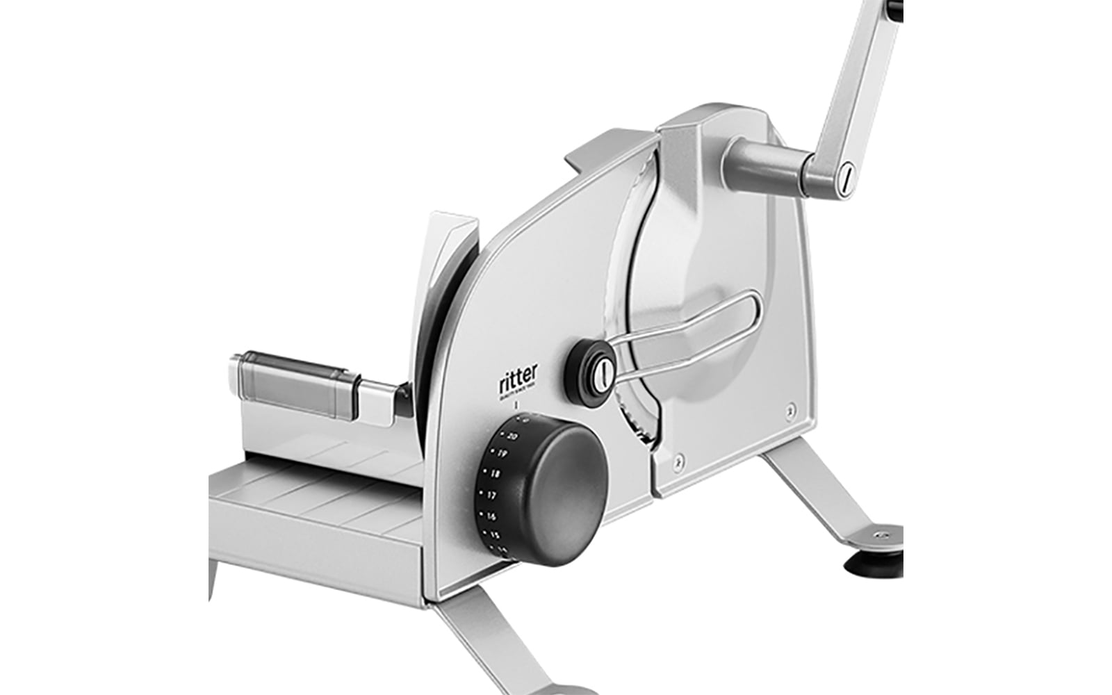 107022 Ritter Hand Operated Food Slicer - Bread Slicer Piatto 5